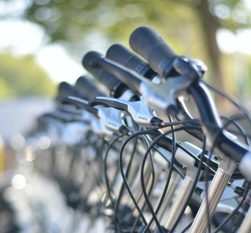 O que é o serviço de compartilhamento de bicicletas?